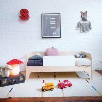 Lit banquette junior Perch - Bouleau